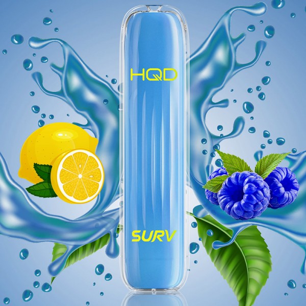HQD Surv 600 E-Shisha Blue Razz Lemon