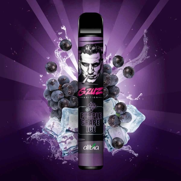 GZUZ - Einweg Vape - Purple Grape Ice | mit Nikotin