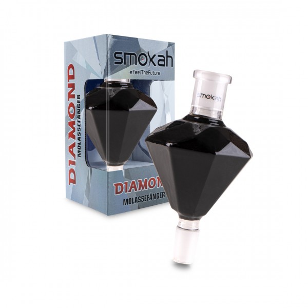 Smokah Glas Molassefänger 18/8 - Diamond Black
