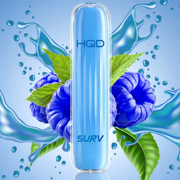 HQD Surv 600 E-Shisha Blue Razz