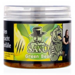 Savu Premium Tobacco 200g - Green Bear