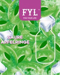 FOG YOUR LIFE Saure Apfelringe - 130g